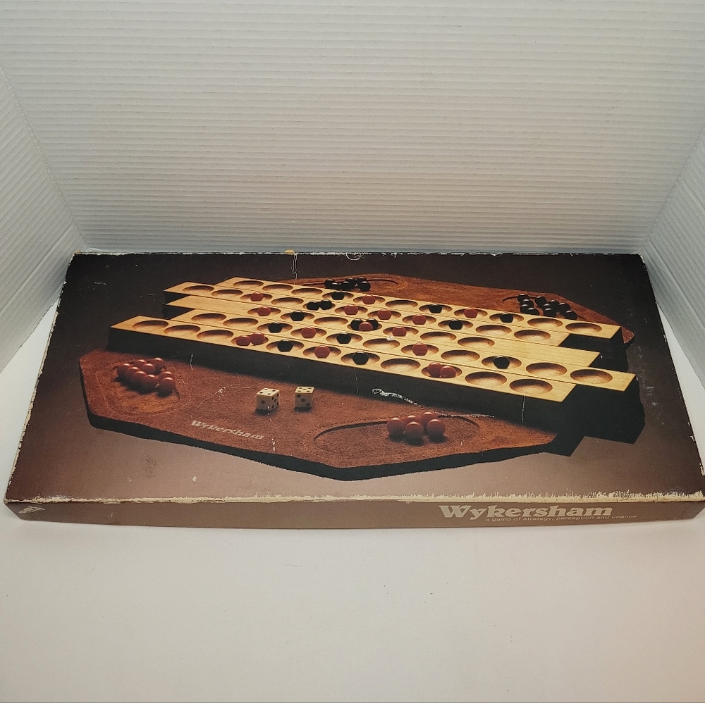 Wykersham A Game of Strategy Perception and Chance for Two Players Vintage